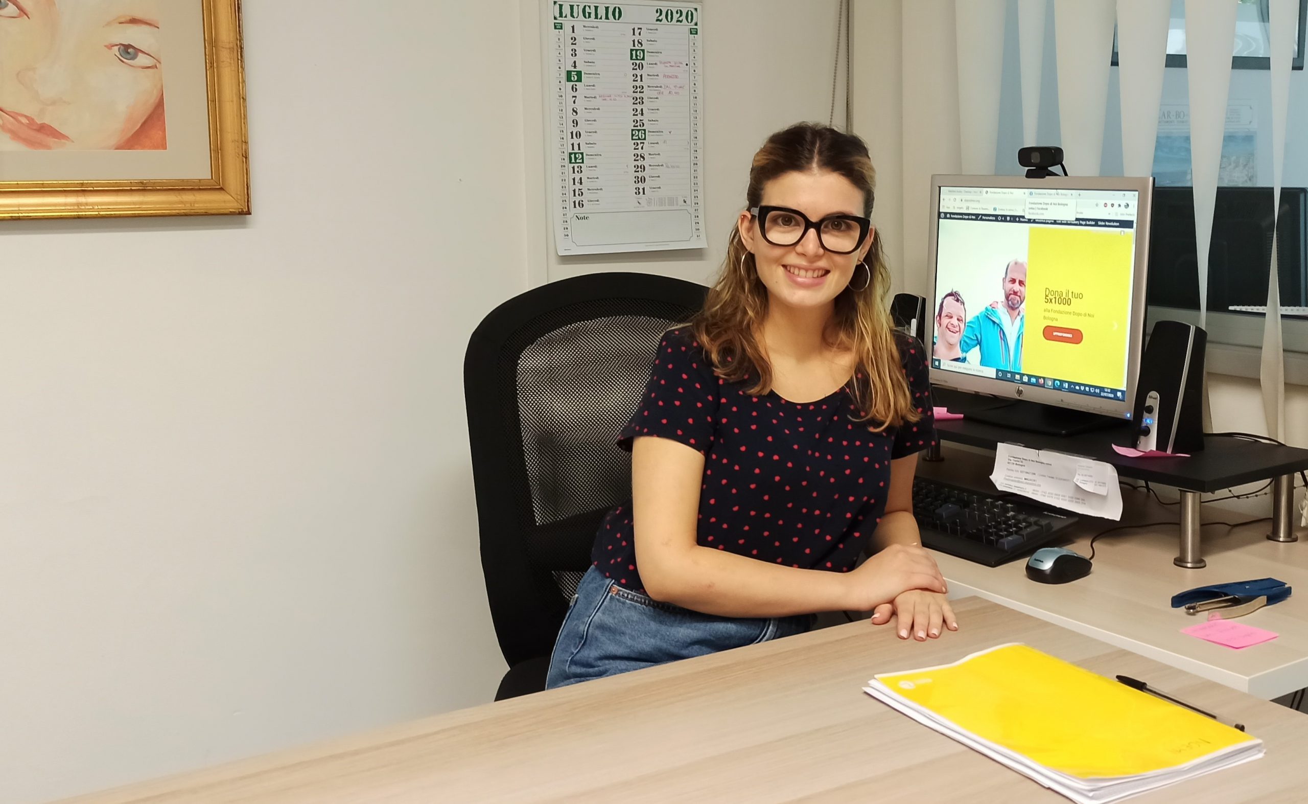 Noemi, studentessa in formazione e in crescita