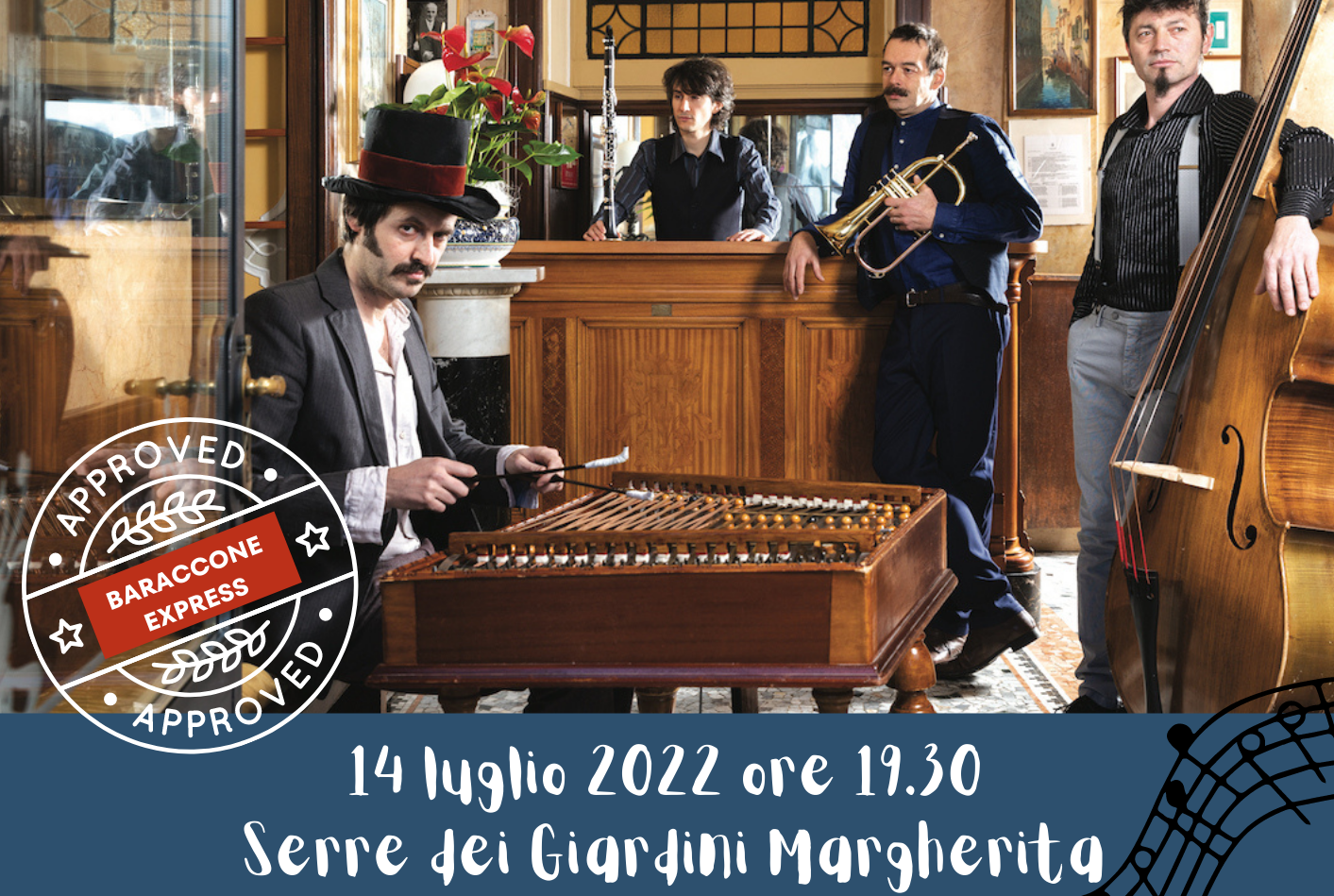 Il 14 luglio sarà una bella occasione per incontrarci all'aperto e iniziare a suon di musica i festeggiamenti e le ricorrenze per il ventennale della Fondazione Dopo di Noi. Non mancate!