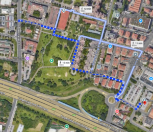 mappa fermata provvisoria