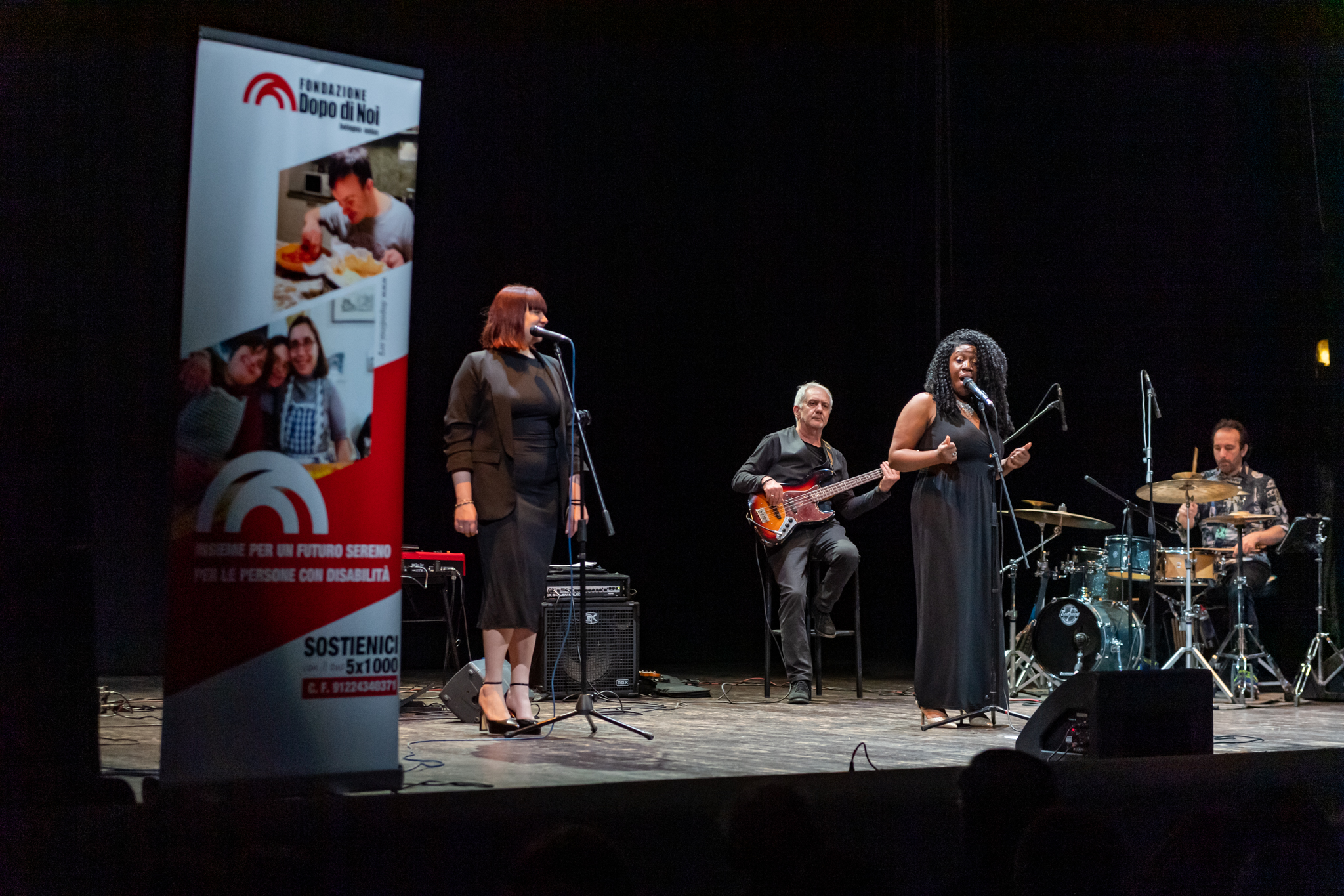 Il 4 aprile al Teatro Comunale Laura Betti si è tenuto il concerto organizzato da Lions Club i Portici a favore della Fondazione Dopo di Noi