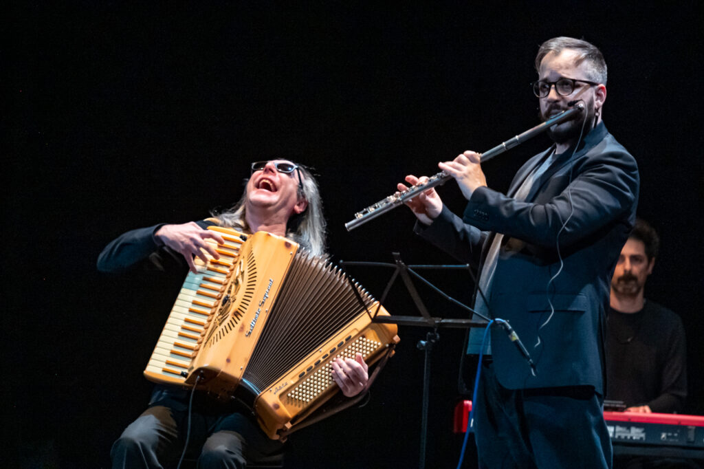 Massimo Tagliata fisarmonica e Andrea Salvato flauto
